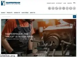 Sites similar to tamperproof.com