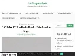 Sites similar to tamponkollektiv.com