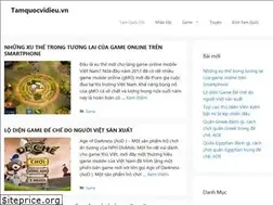 Sites similar to tamquocvidieu.vn