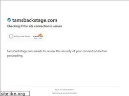 Sites similar to tamsbackstage.com