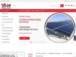 Sites similar to tamsolar.com.tr