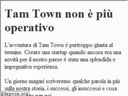 Sites similar to tamtown.it