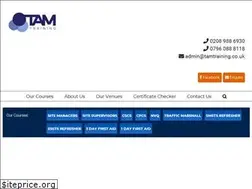 Sites similar to tamtraining.co.uk