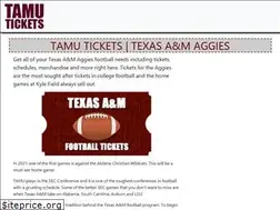 Sites similar to tamutickets.com