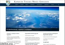Sites similar to tancsics.hu