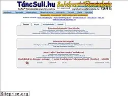Sites similar to tancsuli.hu