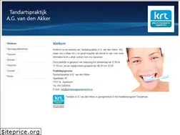 Sites similar to tandartsagvandenakker.nl