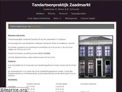 Sites similar to tandartsenpraktijkzaadmarkt.nl