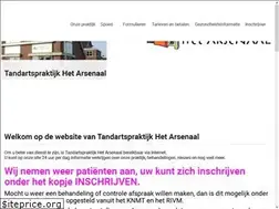 Sites similar to tandartspraktijkhetarsenaal.nl