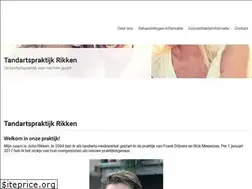 Sites similar to tandartspraktijkrikken.nl