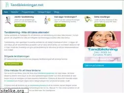 Sites similar to tandblekningar.net