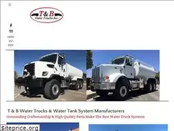 Sites similar to tandbwatertrucks.com