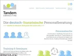 Sites similar to tandem-consulting.com