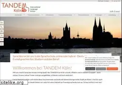 Sites similar to tandem-koeln.de