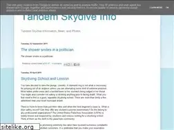 Sites similar to tandem-skydive-info.blogspot.com