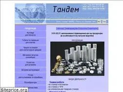 Sites similar to tandem.ck.ua