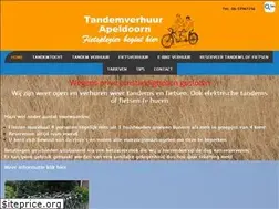 Sites similar to tandemverhuurapeldoorn.nl