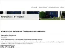Sites similar to tandheelkundebroeklanden.nl