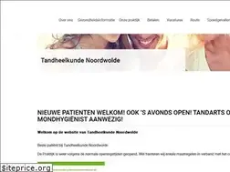 Sites similar to tandheelkundenoordwolde.nl