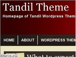 Sites similar to tandiltheme.com