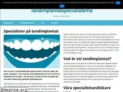 Sites similar to tandimplantatspecialisterna.se