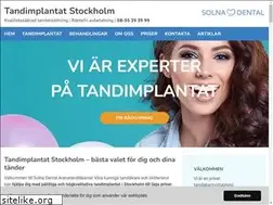 Sites similar to tandimplantatstockholm.nu