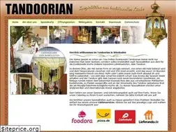 Sites similar to tandoorian.de