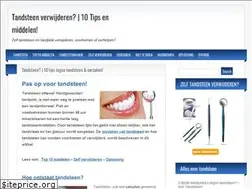 Sites similar to tandsteenverwijderenzelf.nl