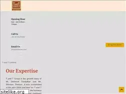 Sites similar to tandtinfra.com