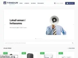 Sites similar to tandur.is
