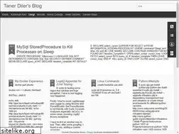 Sites similar to tanerdiler.blogspot.com
