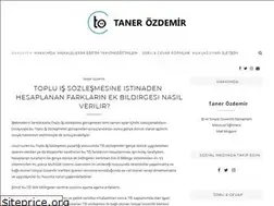 Sites similar to tanerozdemir.com.tr