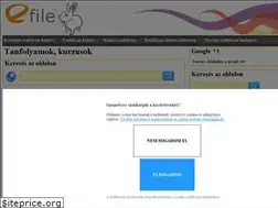 Sites similar to tanfolyam.efile.hu