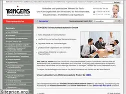 Sites similar to tangens-akademie.de