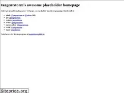 Sites similar to tangentstorm.com