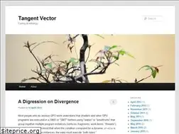 Sites similar to tangentvector.wordpress.com