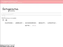 Sites similar to tangerinegoods.com