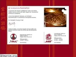 Sites similar to tanghao.de