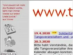 Sites similar to tangoinfo.ch