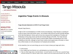 Sites similar to tangomissoula.com