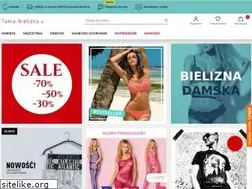 Sites similar to tania-bielizna.pl