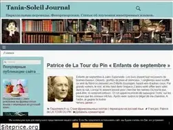 Sites similar to tania-soleil.com