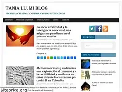 Sites similar to tanialu.co