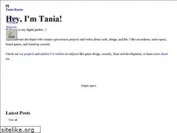 Sites similar to taniarascia.com