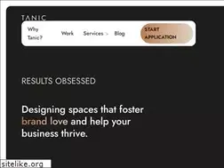 Sites similar to tanic.design
