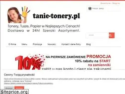 Sites similar to tanie-tonery.pl