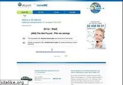 Sites similar to tanieoc.pl