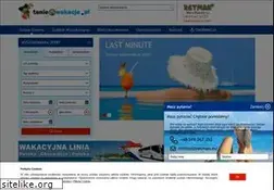 Sites similar to taniewakacje.pl