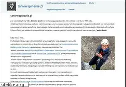 Sites similar to taniewspinanie.pl