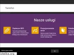 Sites similar to taniofon.pl